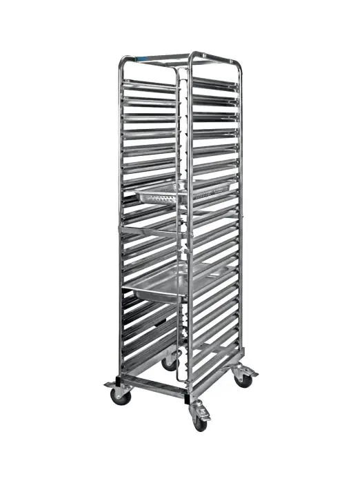 Trolley - 1/1 GN - H 173.5 x B 38.5 x D 55.5 CM - Saro - 350-1000 350-1000 €163.00 Regaalwagens