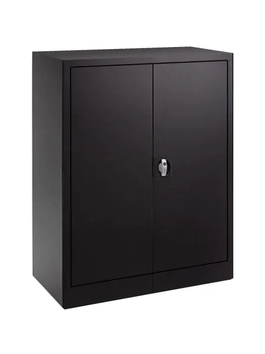 Dossierkast - Zwart - H 100 x 80 x 42 CM - Met slot - FLC 80047 €199.00 Dossierkasten