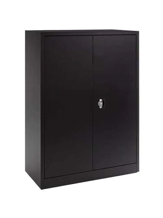 Dossierkast - Zwart - H 120 x 92 x 42 CM - Met slot - FLC 80045 €209.00 Dossierkasten