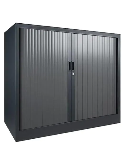 Roldeurkast - Antraciet - H 105 x 120 x 43 CM - Proflight 20428 €369.00 Roldeurkasten