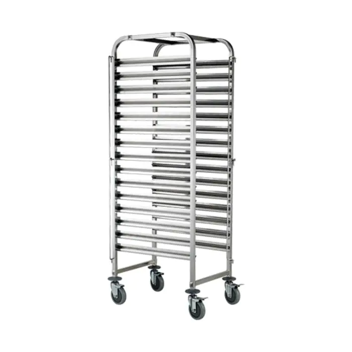 Regaalwagen - H 173.5 x 46 x 62 CM - 18 KG - RVS - Caterchef - 535030 535030 €180.60 Regaalwagens