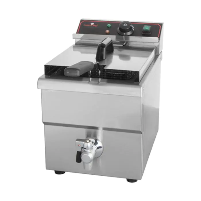 Friteuse - H 40.5 x 28.7 x 46.9 CM - 10 KG - 220 - 240 V - 3250 W - RVS - 8 Liter - Elektrisch - Caterchef - 688808 688808 €183.54 Friteuses 230 volt