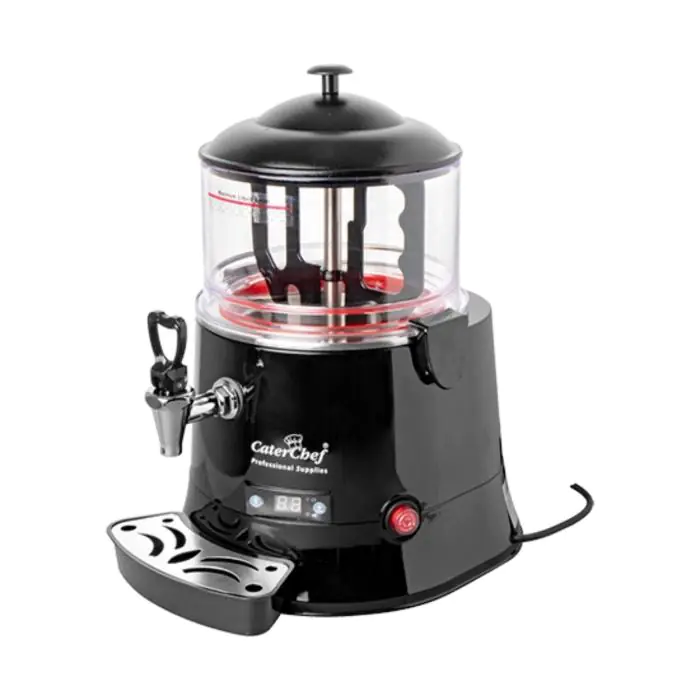 Chocolade Dispenser - H 45 x 40 x 32 CM - 6 KG - 220 - 240 V - 650 W - Polycarbonaat - 5 Liter - Caterchef - 417105 E417105 €237.00 Warme chocolademelk dispensers