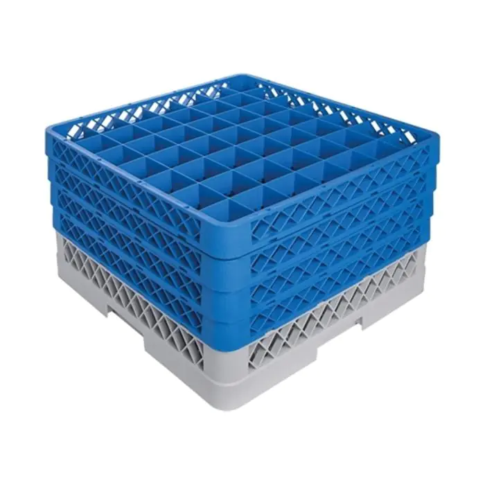 Voetglazenkorf - H 26 x 50 x 50 CM - 0.01 KG - Polypropyleen - Voetglazenkorf - CaterRacks - CR4924 CR4924 €45.05 Afwaskorven voor voetglazen