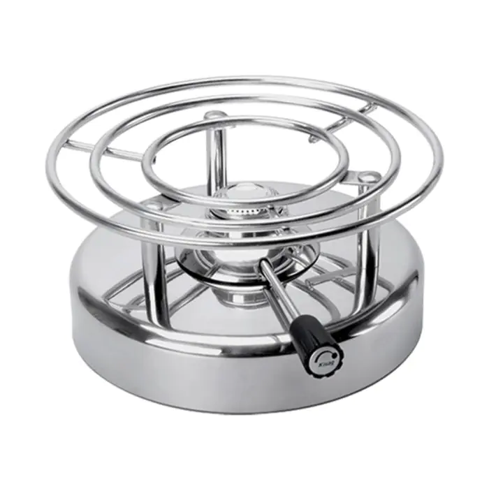 Rechaud - H 11 CM - 1.72 KG - Ø20 CM - Propaangas - 1.4 CM - RVS - Kisag - 204025 E204025 €125.16 Schotelwarmers