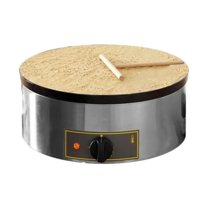Crëpe Bakapparaat - H 19 x 40 CM - 14 KG - Ø40 CM - 220-240 V - 3600 W - Geëmailleerd - Roller Grill - 304025 E304025 €362.00 Pannenkoeken bakplaat