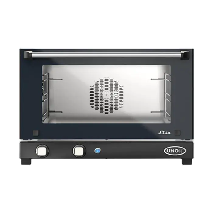 Heteluchtoven - H 40.2 x 60 x 58.7 CM - 24.5 KG - 220 - 240 V - 2700 W - RVS - +80°C / +260°C - Unox - 596062 E596062 €549.29 Unox LineMicro