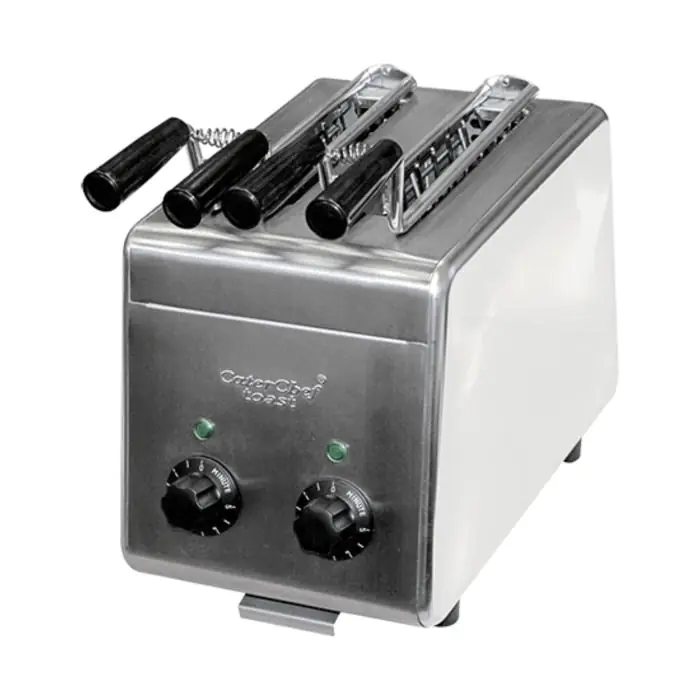 Tosti Apparaat - H 29 x 20 x 31 CM - 5.3 KG - 220 - 240 V - 1400 W - RVS - Caterchef - 688020 E688020 €176.00 Tosti / broodrooster apparatuur