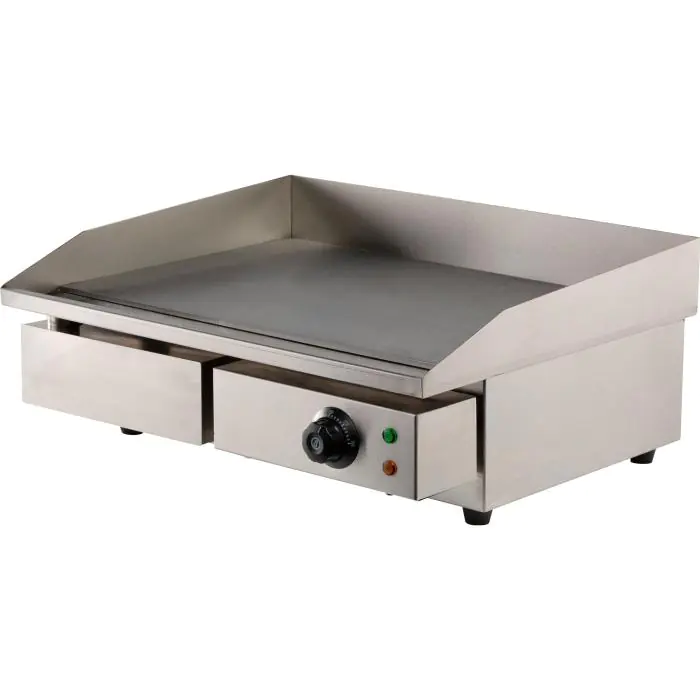 Bakplaat - Elektrisch - RVS - 230V - H 23 x B 55 x D 47 CM - Combisteel 7455.1075 €143.34 Bakplaat elektrisch