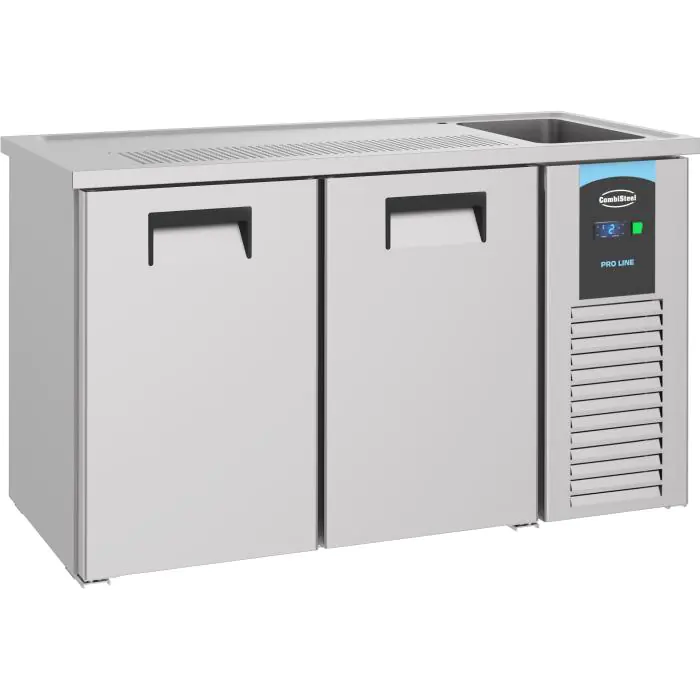 Bierkoeler - 2-Deurs - 230V - H 95 x B 155 x D 70 CM - Combisteel 7489.5310 €2,294.22 Fustenkoeling