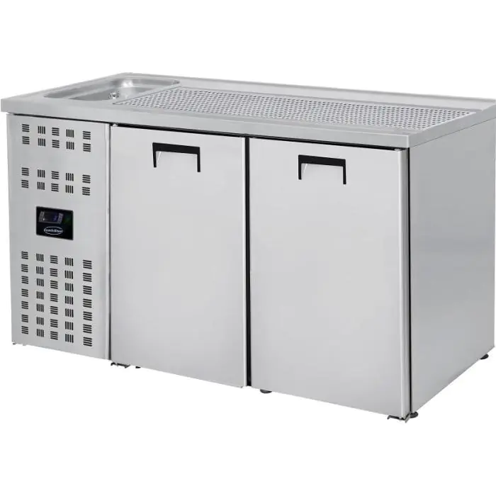 Bierkoeler - 2-Deurs - 230V - H 95 x B 155 x D 70 CM - Combisteel 7489.5315 €2,294.22 Fustenkoeling