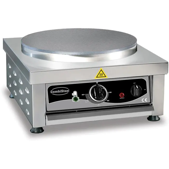 Crepe Maker - 1 Plaat - Ø 40 CM - 230V - H 24.5 x B 45 x D 52 CM - Combisteel 7491.0040 €373.17 Pannenkoeken bakplaat