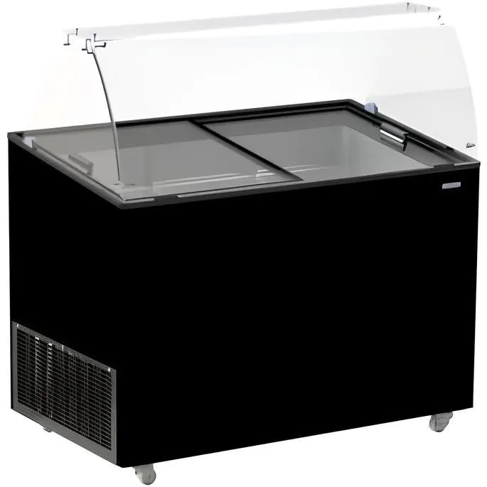 Schepijsvitrine Java - 8x 5 Liter - Zwart - 230V - H 122.9 x B 118.4 x D 68.4 CM - Combisteel 7472.0129 €918.23 ijsvitrines