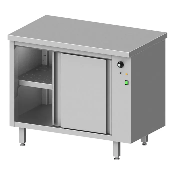 RVS Warmhoudkast - Schuifdeuren - 230 V - G-Line RVS-M-00292 €1,498.00 Warmhoudkasten