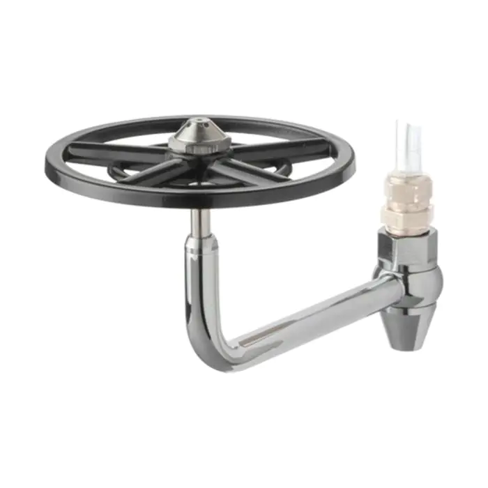 Glazen Sproeier - 10 CM - RVS - 610001 610001 €37.00 Spoelborstels/sproeiers