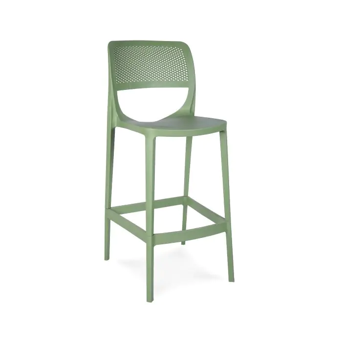 Terras Barkruk Montagne - Groen - Kunststof - G-Line 84726 €59.95 Terras barkrukken