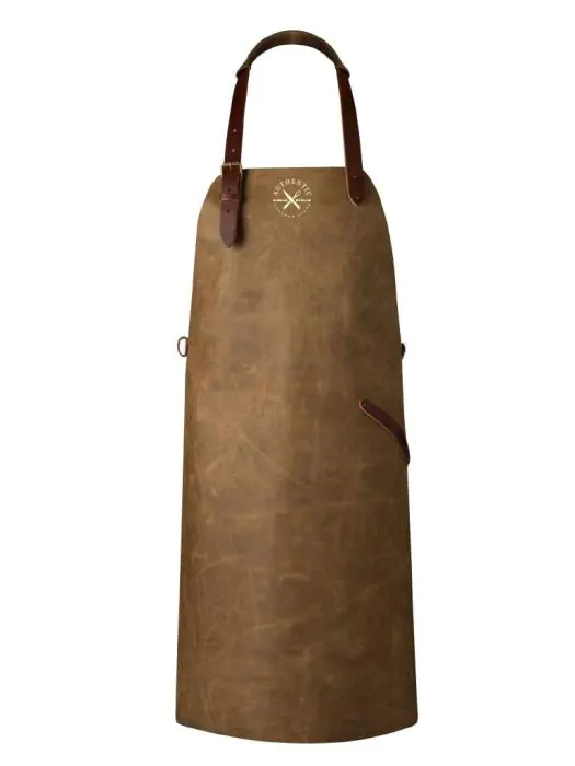 Leren Schort - Authentic Zand - G-Line 8719326018539 €66.95 Lederen schorten