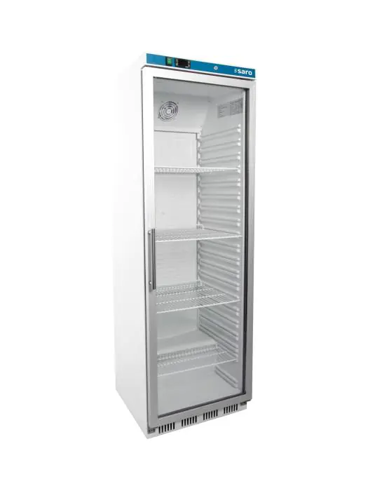 Koelkast - 361 Liter - 1-Deurs - Glazen Deur - Geventileerd - Wit - Saro 323-4035 €756.00 Koelkasten met glazen deur
