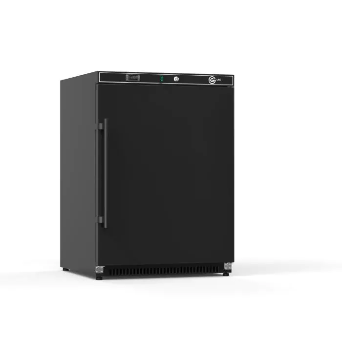 Vrieskast - 1-Deurs - 200 Liter - Zwart - 230V - G-Line HW-140726 €349.00 Horeca vrieskasten