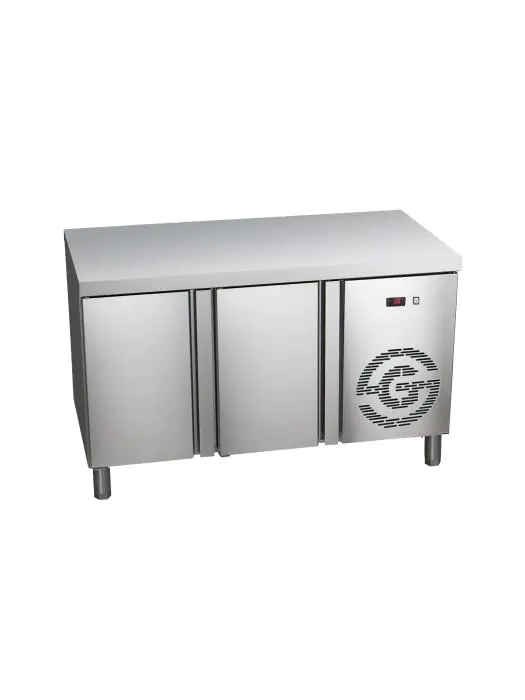 Vrieswerkbank - 2-Deurs - 143 Liter - 230V - H 85 x B 134.2 x D 70 CM - G-Line HW-60593 €1,599.00 Vrieswerkbanken
