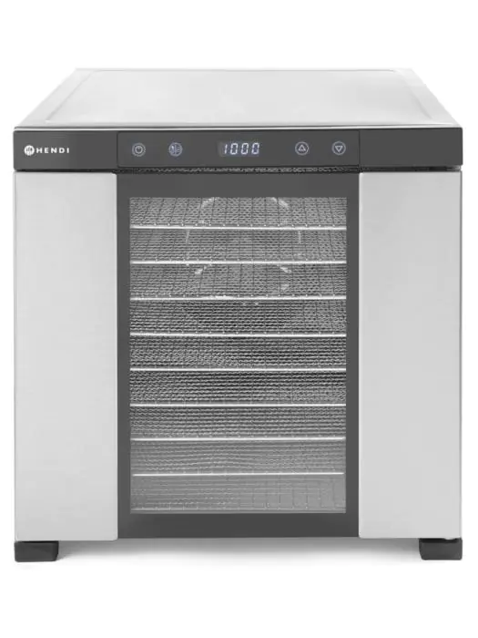 Voedseldroger Profi Line - Polypropyleen RVS - H 43 X 53.5 X 41.7 CM - Hendi - 229026 229026 €242.93 Voedseldroger