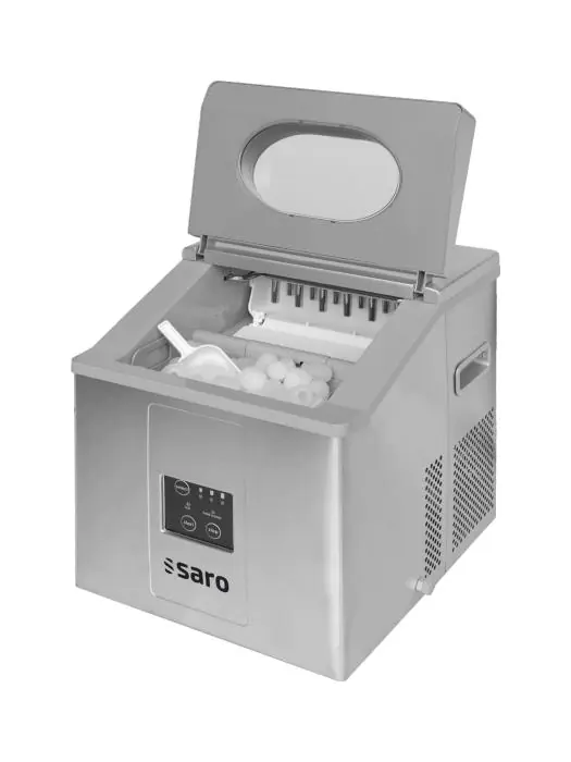 IJsblokjesmachine - RVS - 230V - H 43 x B 35.6 x D 39.8 CM - Saro - 325-1020 325-1020 €208.93 Holle ijsblokjesmachines