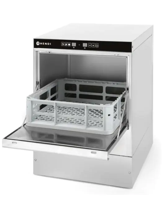 Glazenspoelmachine K40 - RVS - H 71 X 51 X 47 CM - Hendi - 233009 233009 €1,146.67 Glazenspoelmachine