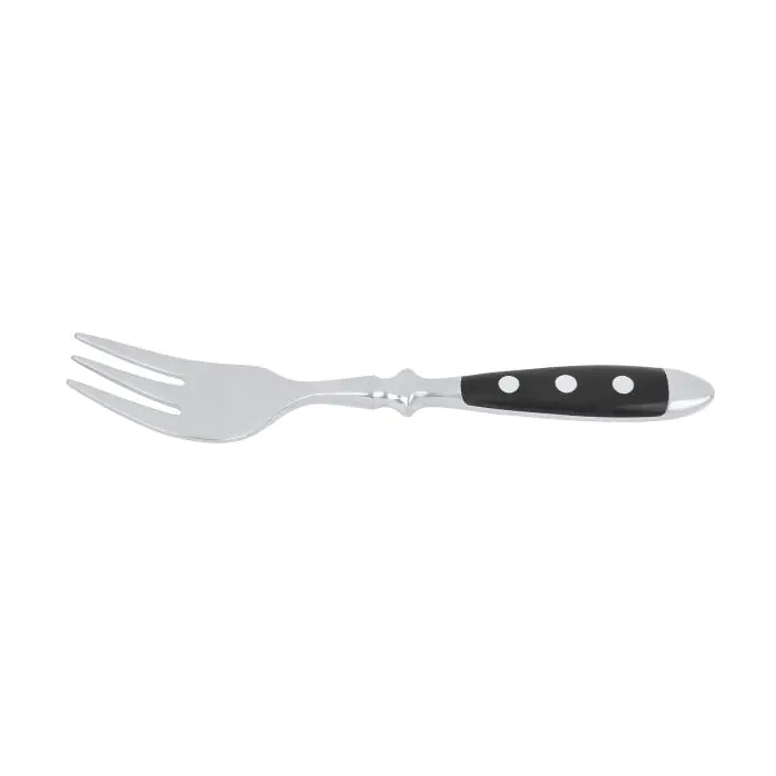 Gebaksvork - 6 Stuks - Zwart Heft - RVS - L 15.4 CM - G-Line HW-139349 €10.95 Gebaksvorken