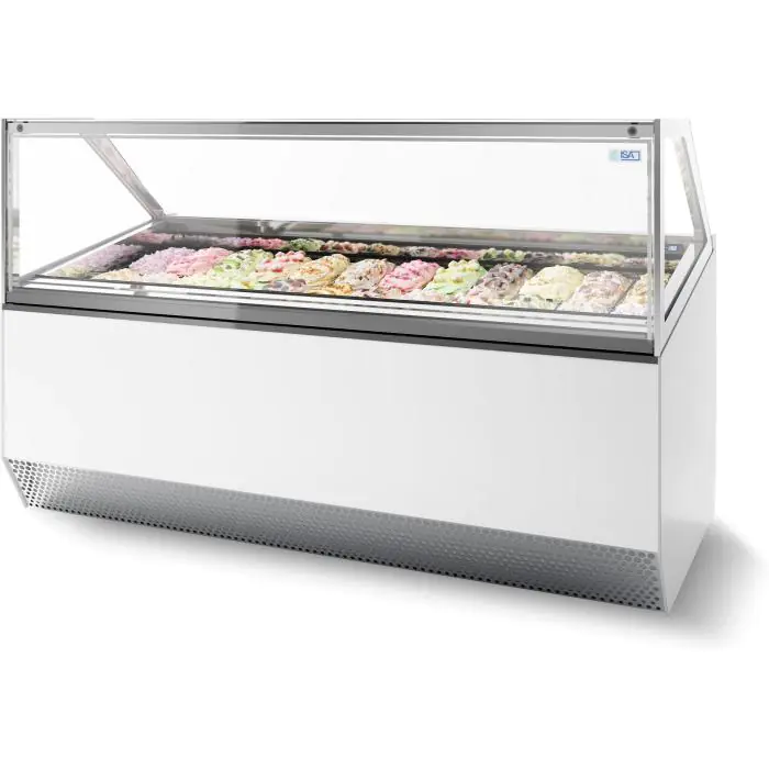 Schepijsvitrine Millenium - 20x 5 Liter - 230V - H 135.6 x B 182.6 x D 105.4 CM - Combisteel 7295.0055 €18,372.09 ijsvitrines
