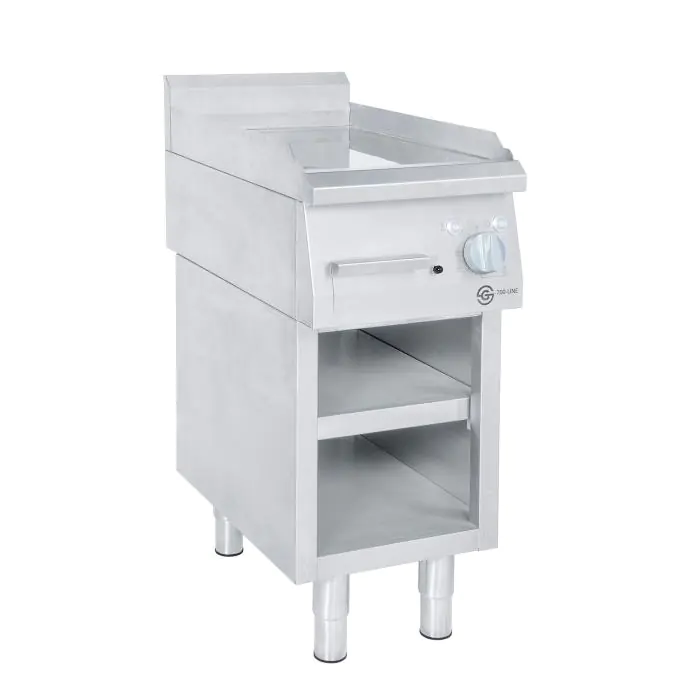 Bakplaat - Elektrisch - Glad - Chroom - B 40 CM - G-Line HW-080368 €999.00 Bakplaat elektrisch
