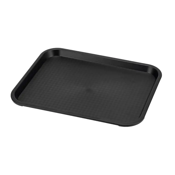 Dienblad - Fast Food - Zwart - Polypropyleen - L 40 x B 30 CM - G-Line HW-149210 €3.09 Buffetdienbladen