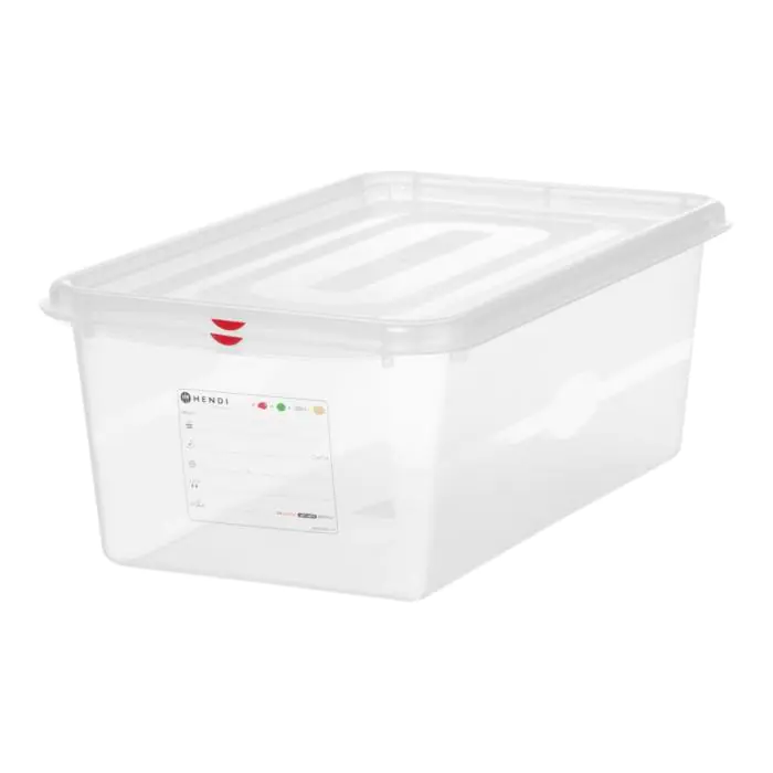 Voorraaddoos - 1/1 GN - 200 MM - Polypropyleen - Hendi H873366 €26.55 GN voorraaddozen