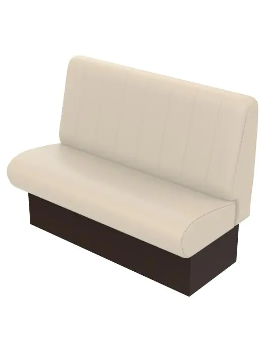 Eetbank Bistro - Crème - B 120 CM - G-Line HW-017010 €199.00 Horeca eetbanken