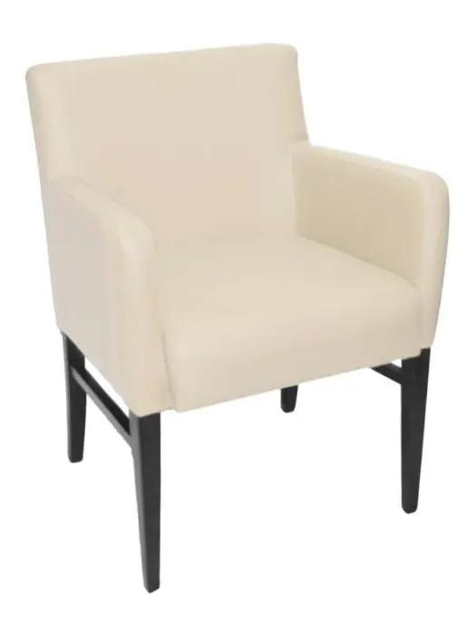 Stoel Andalusia - Armleuning - Crème - G-Line HW-019063 €84.95 Lederen stoelen