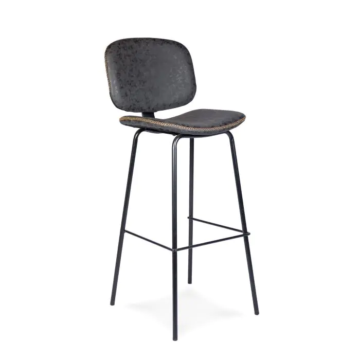 Barkruk Louis - Zwart - Kunstleer - G-Line HW-044332 €59.95 Horeca barkrukken