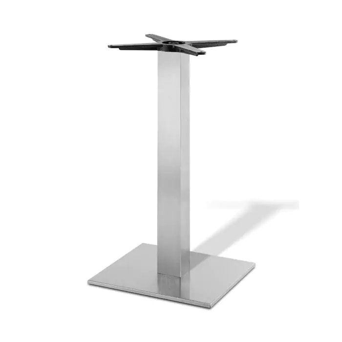 Tafelonderstel / Tafelpoot - Vierkant - RVS - G-Line HW-21237 €64.95 Horeca tafelonderstellen