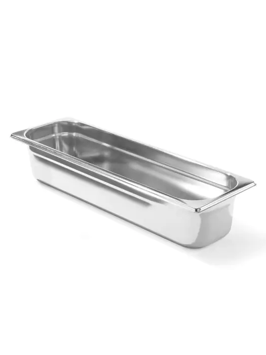 Gastronormbak - 2/4 GN - 100 MM - RVS - Budget Line - G-Line HW-024780 €14.99 Gastronorm bakken