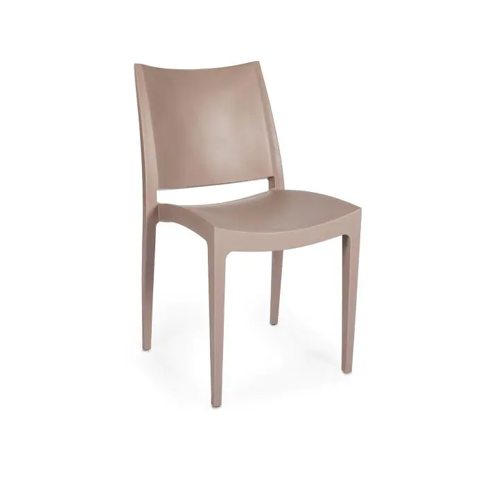 Terrasstoel Lotus - Stapelbaar - Taupe - G-Line HW-61240 €29.95 Terrasstoelen
