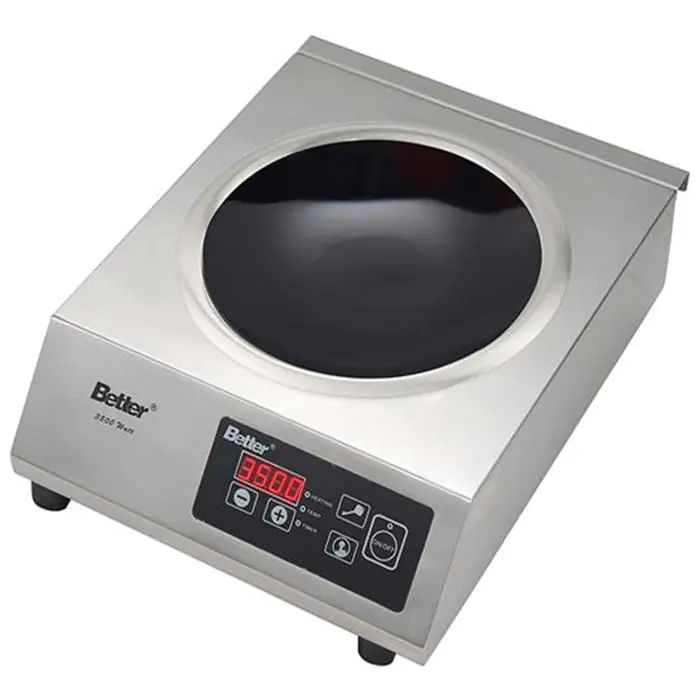 Wok Inductie Kookplaat - RVS - 3500 W - G-Line 27976 €219.00 Inductie kookplaat