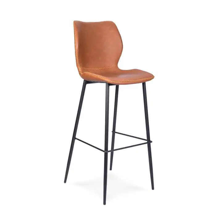 Barkruk Malaga - Bruin - Kunstleer - G-Line 75549 €79.95 Horeca barkrukken