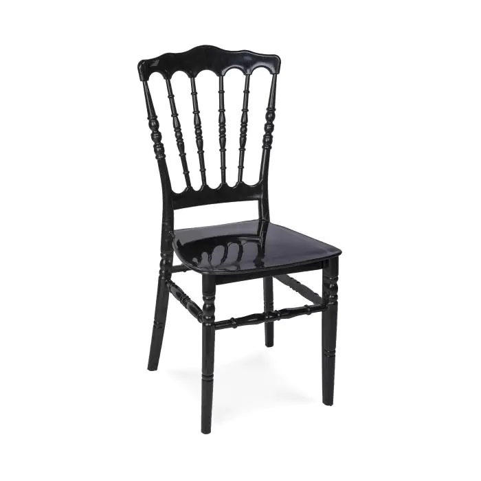 Wedding Chair Napoleon - Zwart - G-Line 146581 €26.95 Kunststof stoelen