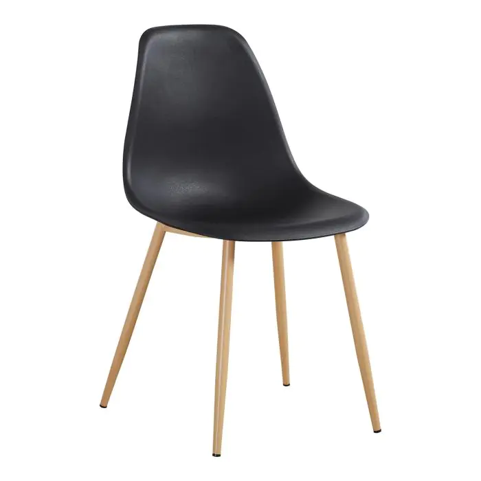 Stoel Luana - Zwart / Houtlook - G-Line 81307 €33.95 Houten stoelen