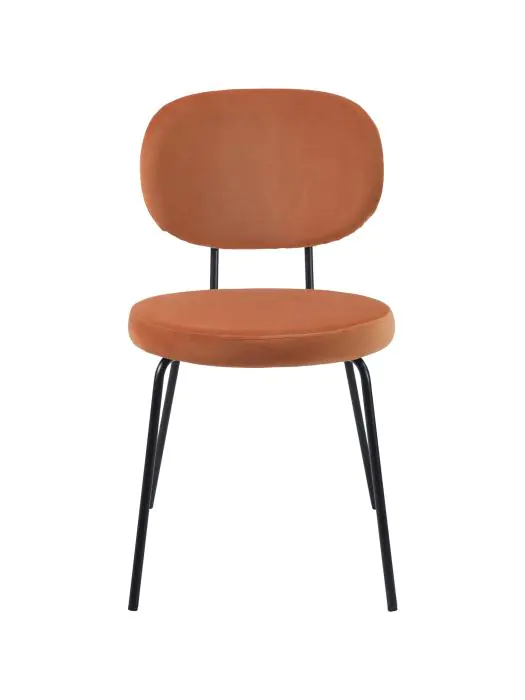 Stoel Rondo - Cognac - Velvet - G-Line HW-139674 €49.95 Lederen stoelen