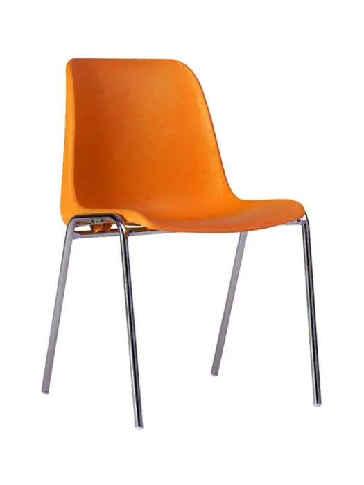 Stoel Helene - Oranje - G-Line HW-01004 €29.95 Kunststof stoelen