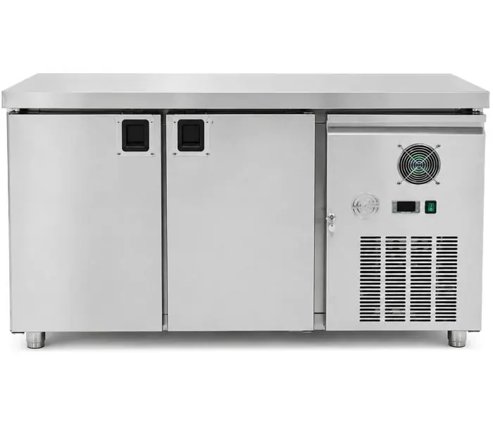 Vrieswerkbank Foodtruck - 2-Deurs - RVS - H 85 x B 136 x D 70 CM - G-Line GL-169111 €1,499.00 Vrieswerkbanken