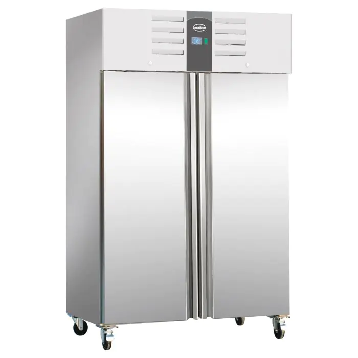 Vrieskast - 2-Deurs - 1200 Liter - 230V - H 201 x B 134 x D 81 CM - Combisteel 7450.0415 €1,366.15 Horeca vrieskasten