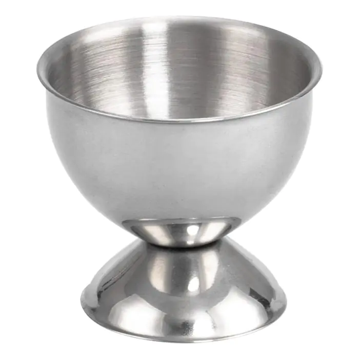 Eierdopje - RVS - Ø 48 × H 45 MM - G-Line GL-171253 €0.99 Eierdoppen