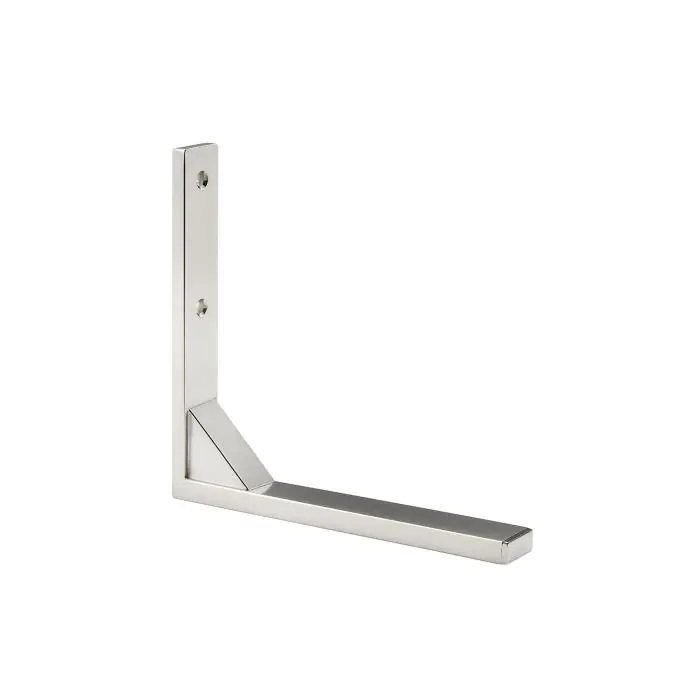 Steun - Voor Wandschap - D 30 CM - RVS - G-Line GL-072806 €15.95 RVS wandplanken