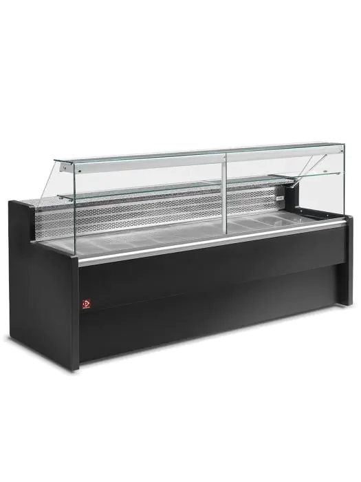 Koeltoonbank Romein - 150 CM - Rechte ruit - 320W - 230V - Zwart - Diamond - RO15/B5-R2 RO15/B5-R2 €2,148.00 Koelwerkbanken