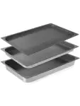 Bak met anti-aanbak laag - Aluminium - H 6.5 X 32.5 X 53 CM - Hendi - 805534 805534 €41.80 Bakplaten en braadslede